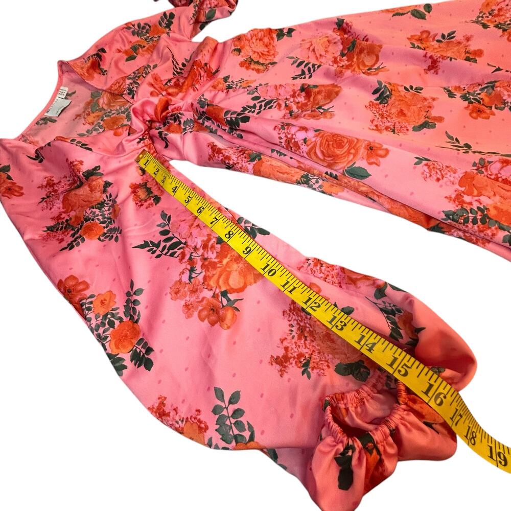 ASOS Design Pink Floral Maxi - Size 4 - Picture 10 of 15